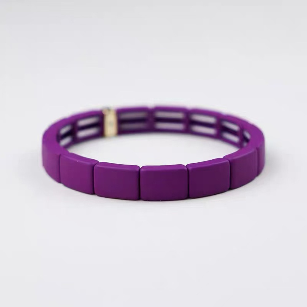 Roxanne Assoulin - Purple Bit X Bit Stretch Bracelet